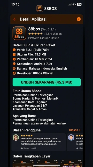 Panduan Unduh dan Instal APK 88bos untuk Android
