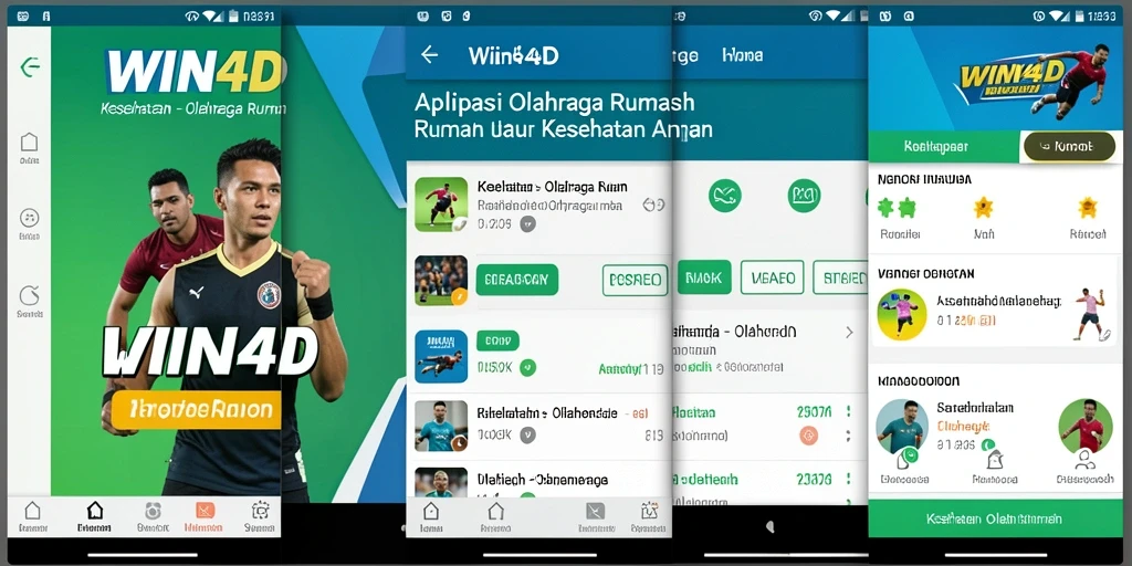 Antarmuka aplikasi WIN4D yang intuitif dan mudah digunakan.